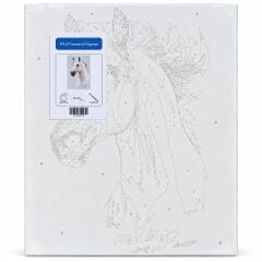 Toptan Numaralı Boyalı Tuval Seti 40x50 Cm