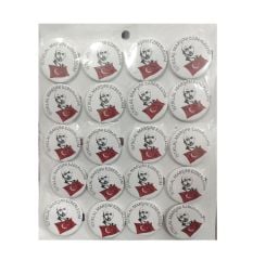 Toptan Rozet İstiklal Marşını Ezberledim