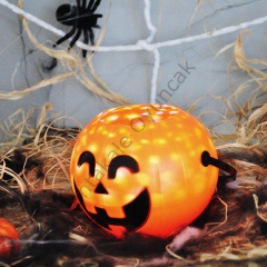 Toptan Halloween Işıklı Müzikli Balkabağı Şeker Kovası