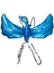 Toptan Folyo Balon Kanatlı Mavi Flamingo