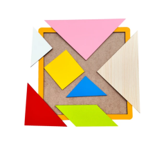 Toptan Ahşap Küçük Boy tangram
