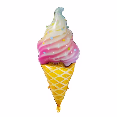 Toptan Folyo Balon Gökkuşağı Dondurma