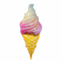 Toptan Folyo Balon Gökkuşağı Dondurma