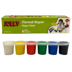 Toptan Jolly Parmak Boya 6 Renk