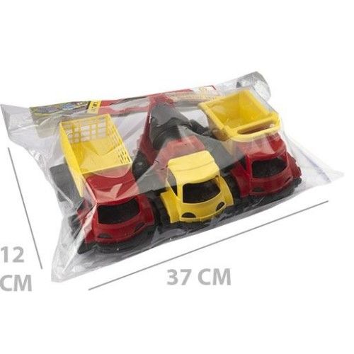 Toptan Oyuncak  3\'Lü Araba Set