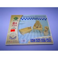 Toptan Ahşap Maket Banyo Takımı