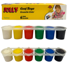 Toptan Jooly Guaj Boya 6 Renk