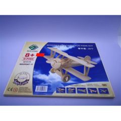 Toptan Ahşap Maket İki Kanatlı Uçak
