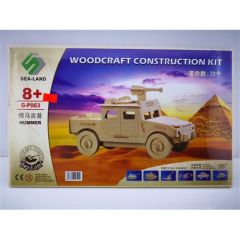 Toptan Ahşap Maket İtfaiye Arabası