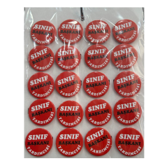 Toptan Rozet Sınıf Başkanı Yardımcısı