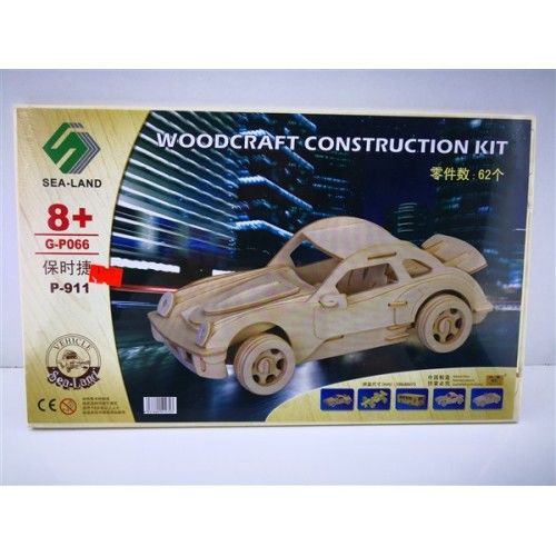 Toptan Ahşap Maket Porsche Model