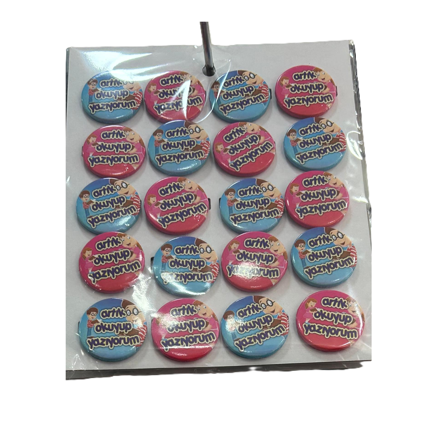 Toptan Rozet Artık Okuyup Yazıyorum