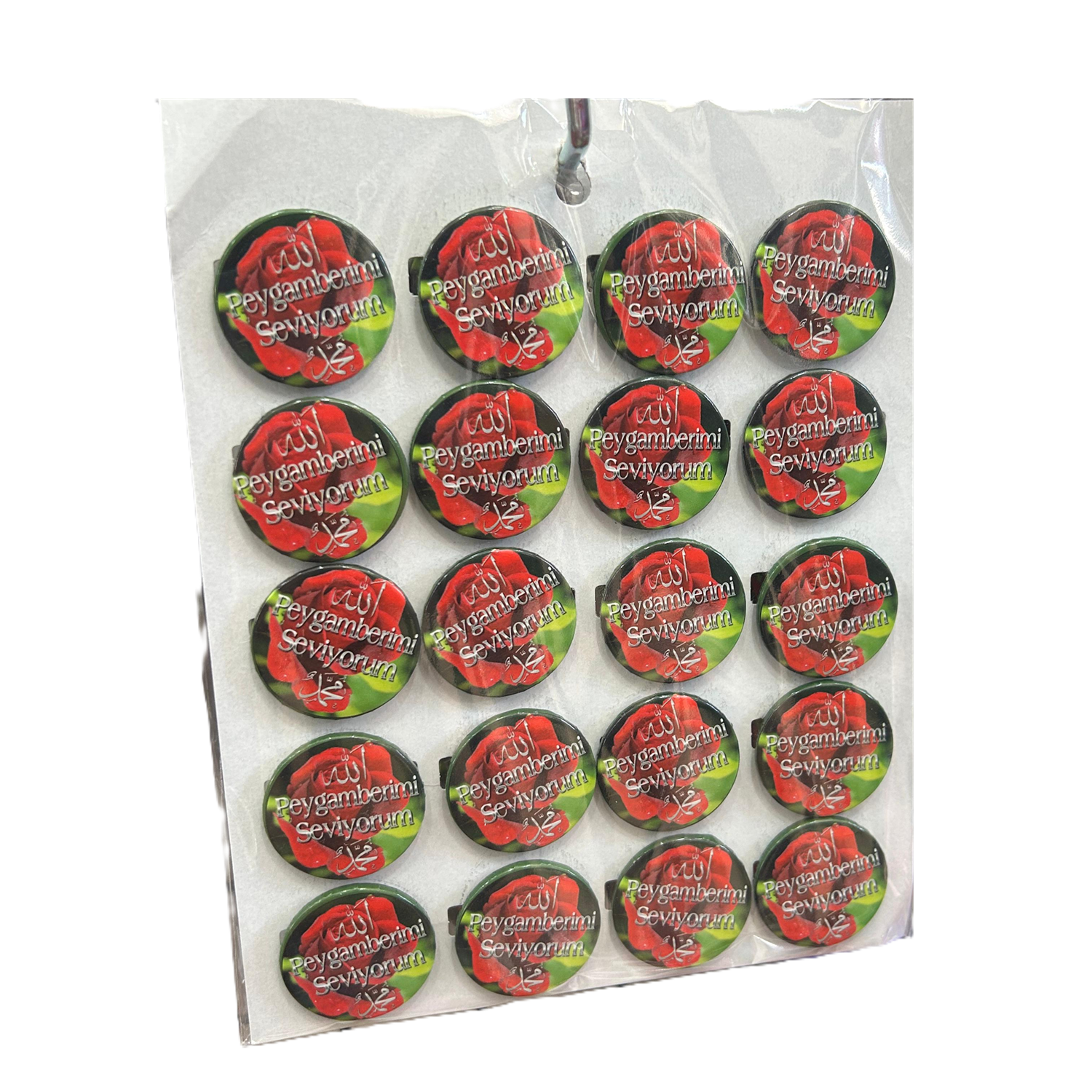 Toptan Rozet Peygamberimi Seviyorum