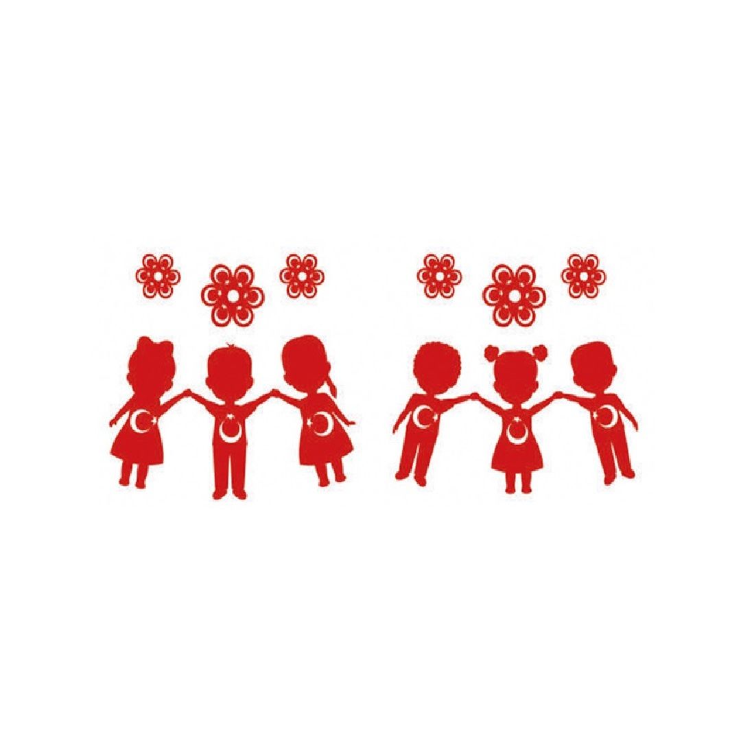 Toptan 23 Nisan Çocuklar Pencere Süsü