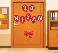 Toptan 23 Nisan Kapı Süsü