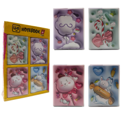 Toptan Pastel Renkler Not Defteri