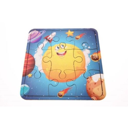 Toptan Oyuncak Ahşap 9\'lu Yapboz Gezegenler