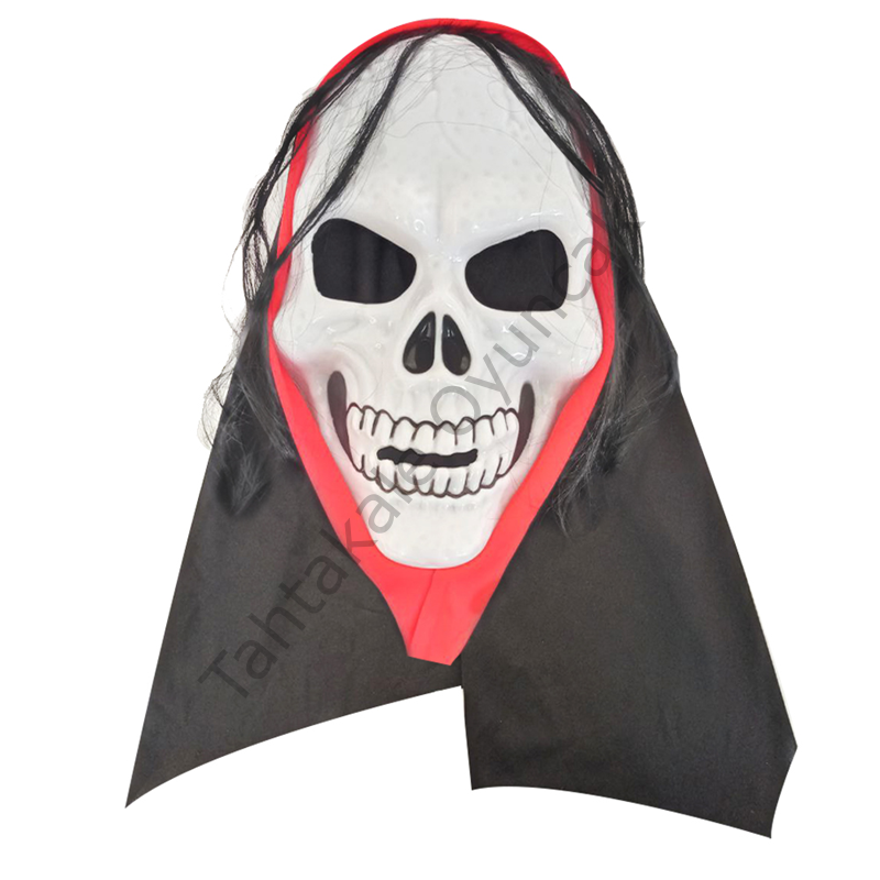Toptan Halloween Aksesuar Maske Kurukafa