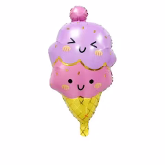 Toptan Folyo Balon 2li Top Dondurma