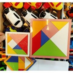 Toptan Ahşap Tangram Orta Boy
