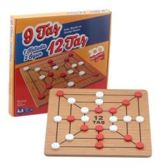 Toptan Oyuncak Ahşap 9-12 Taş Oyunu