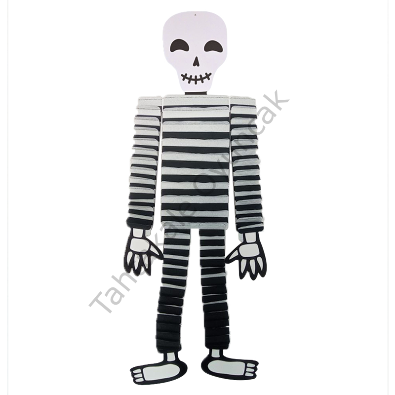 Toptan Halloween İskelet Dekor Süs 110cm