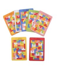 Toptan Ahşap Tetris Oyunu yerli