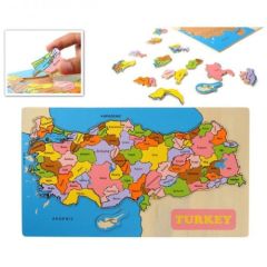 Toptan Ahşap Türkiye Haritası