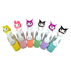 Toptan Kuromi Fosforlu Kalem 6'lı Set