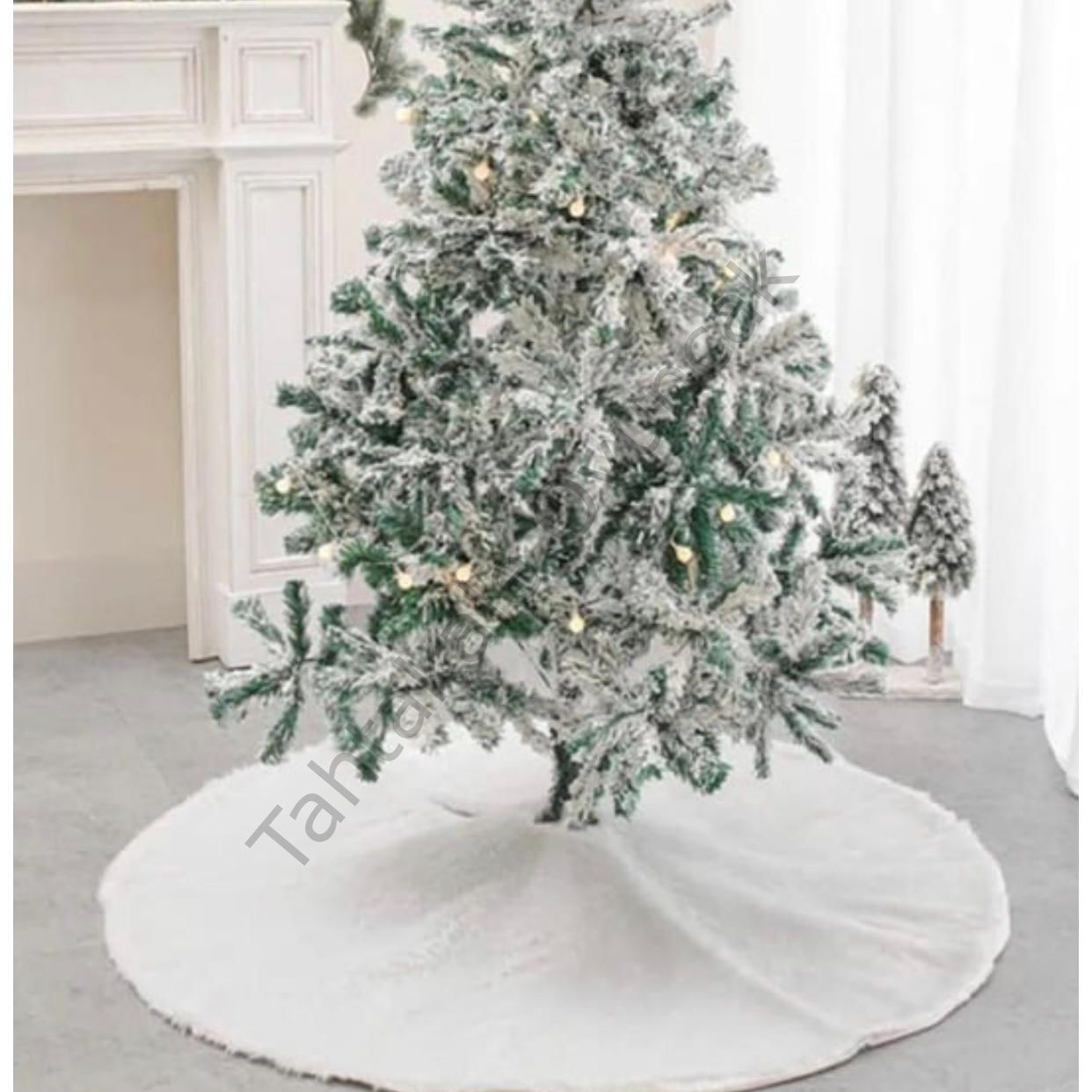 Toptan Çam Ağacı Alt Örtü Peluş