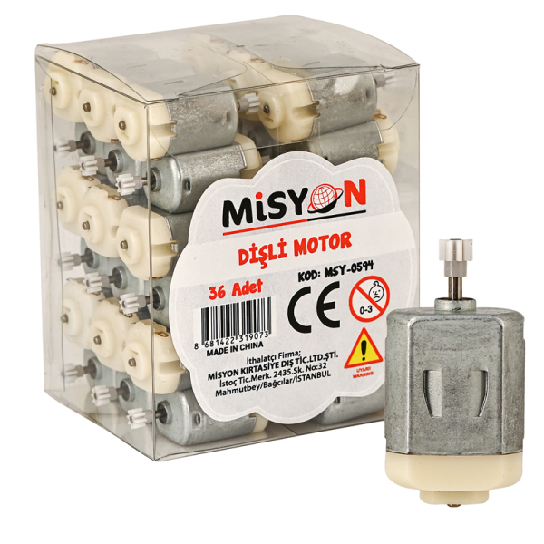 Toptan İş Eğitim Malzemesi Dişli Motor