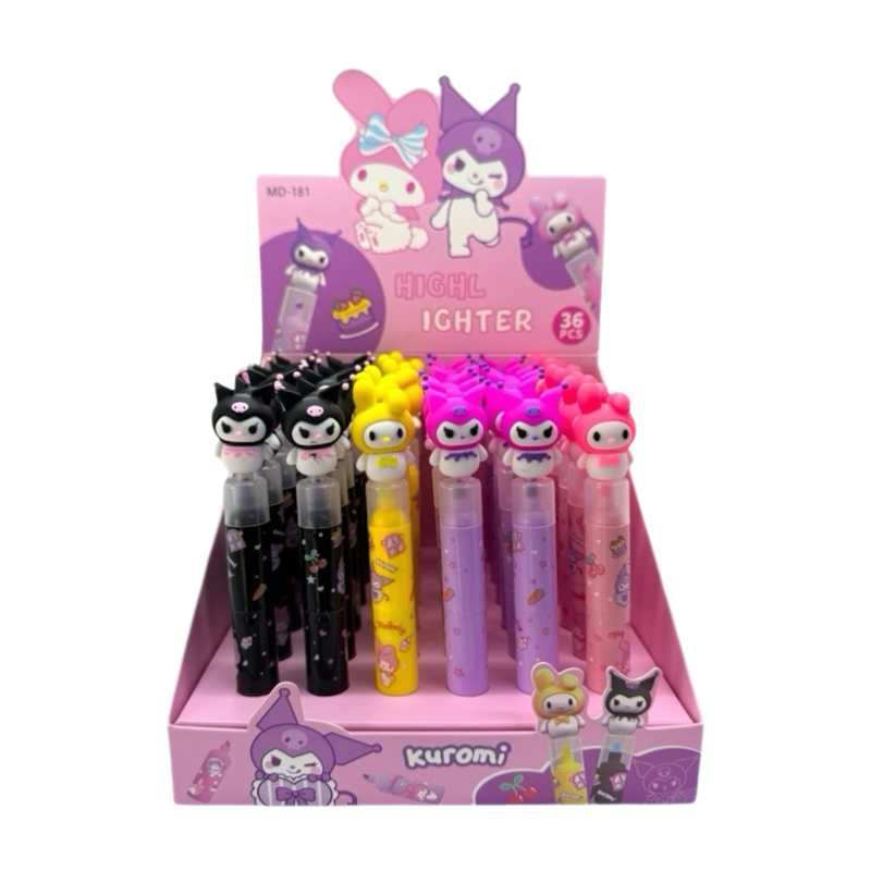 Toptan Kuromi Fosforlu Kalem