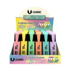 Toptan Dominic Fosforlu Kalem Pastel Renk