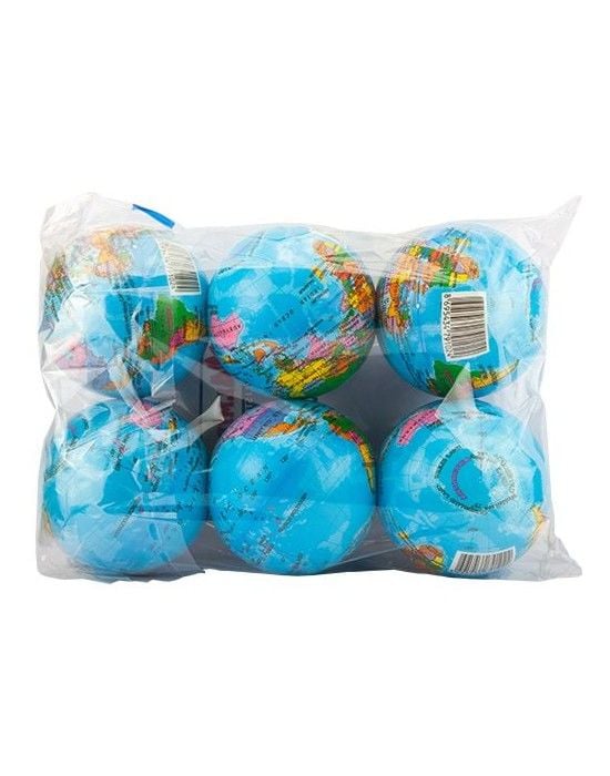 Toptan Dünyalı Stres Topu Büyük Boy