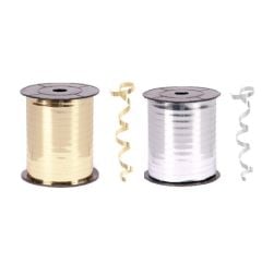 Toptan ALTIN GÜMÜŞ Metalik Rafya