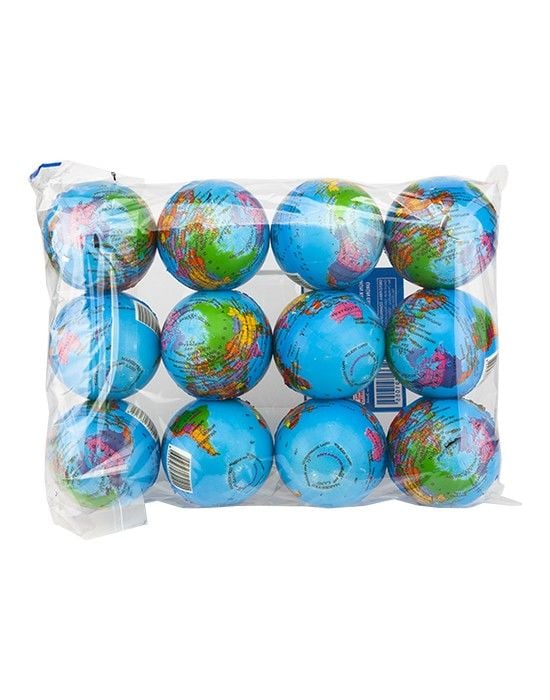 Toptan Dünyalı Stres Topu Orta Boy