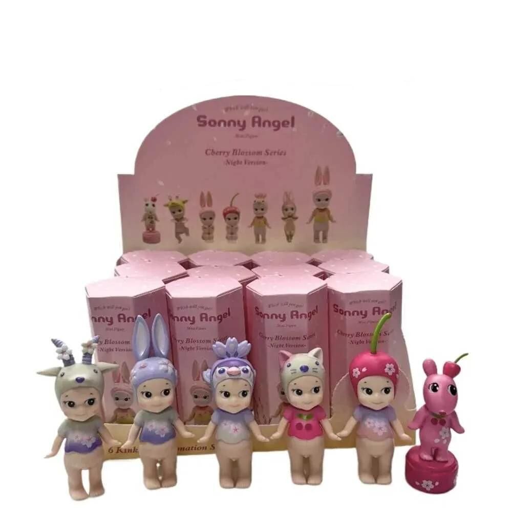 Toptan Sonny Angel Cherry Blossom Series Night Version