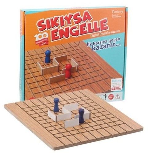 Toptan Oyuncak Ahşap Sıkıysa Engelle Oyunu