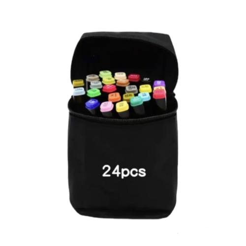 Toptan Artist Marker Kalem Seti 24'lü