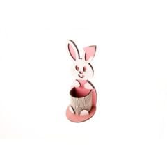 Toptan Oyuncak Ahşap Tavşan Kalemlik