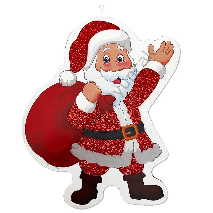 Toptan Yılbaşı Strafor Noel Baba Büyük Boy 35cm