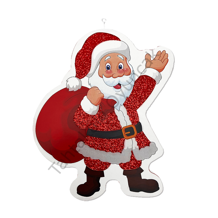 Toptan Yılbaşı Strafor Noel Baba Büyük Boy 25cm