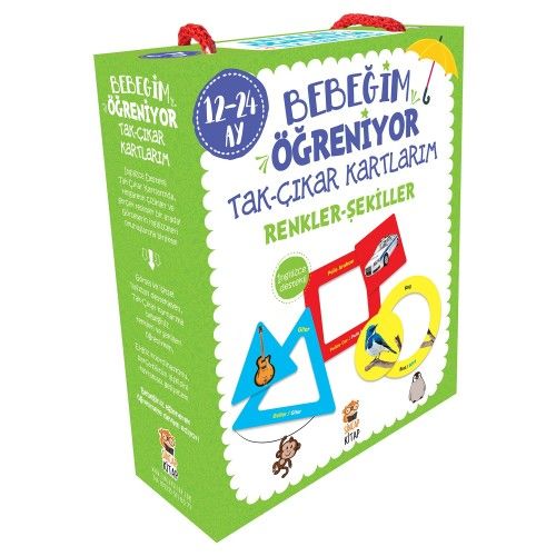 Toptan Bebeğim Öğreniyor Tak Çıkar Kartları