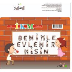Toptan Benimle Evlenirmisin Gümüş Folyo Balon Set