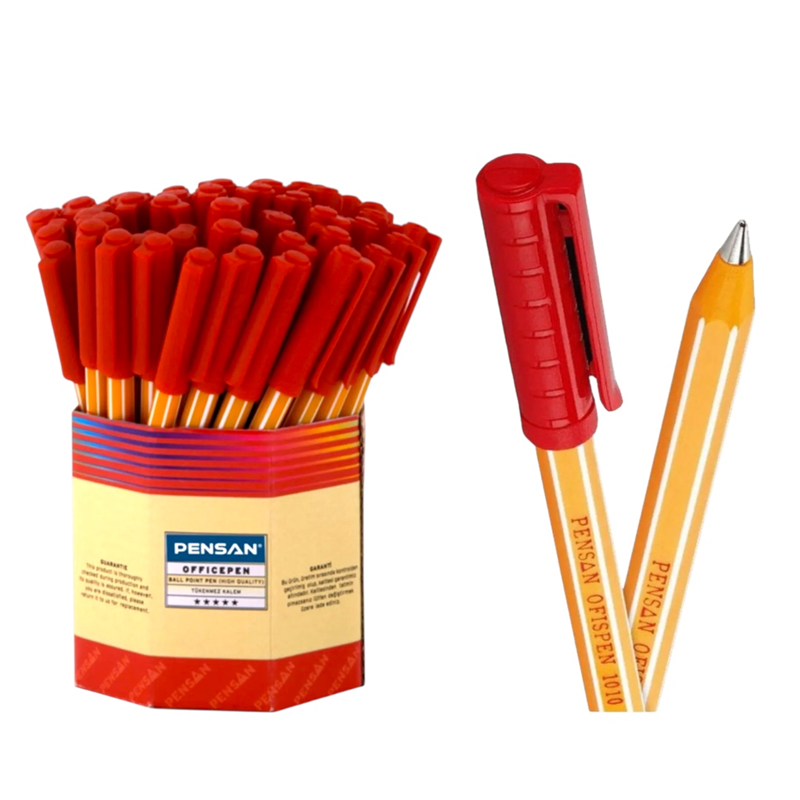 Toptan Pensan Kırmızı Tükenmez Kalem