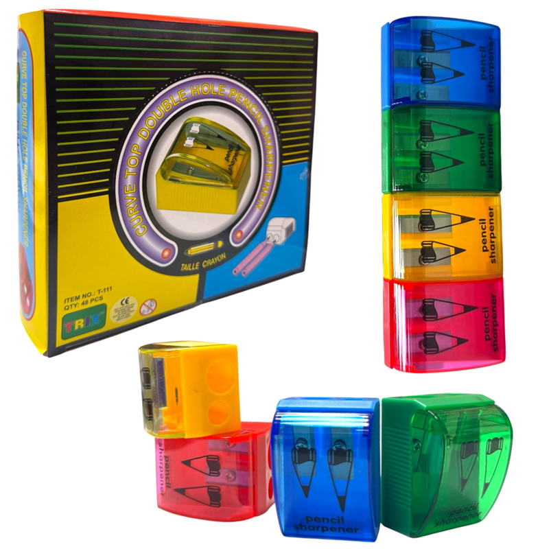 Toptan Trix Çift Gözlü Kalemtıraş