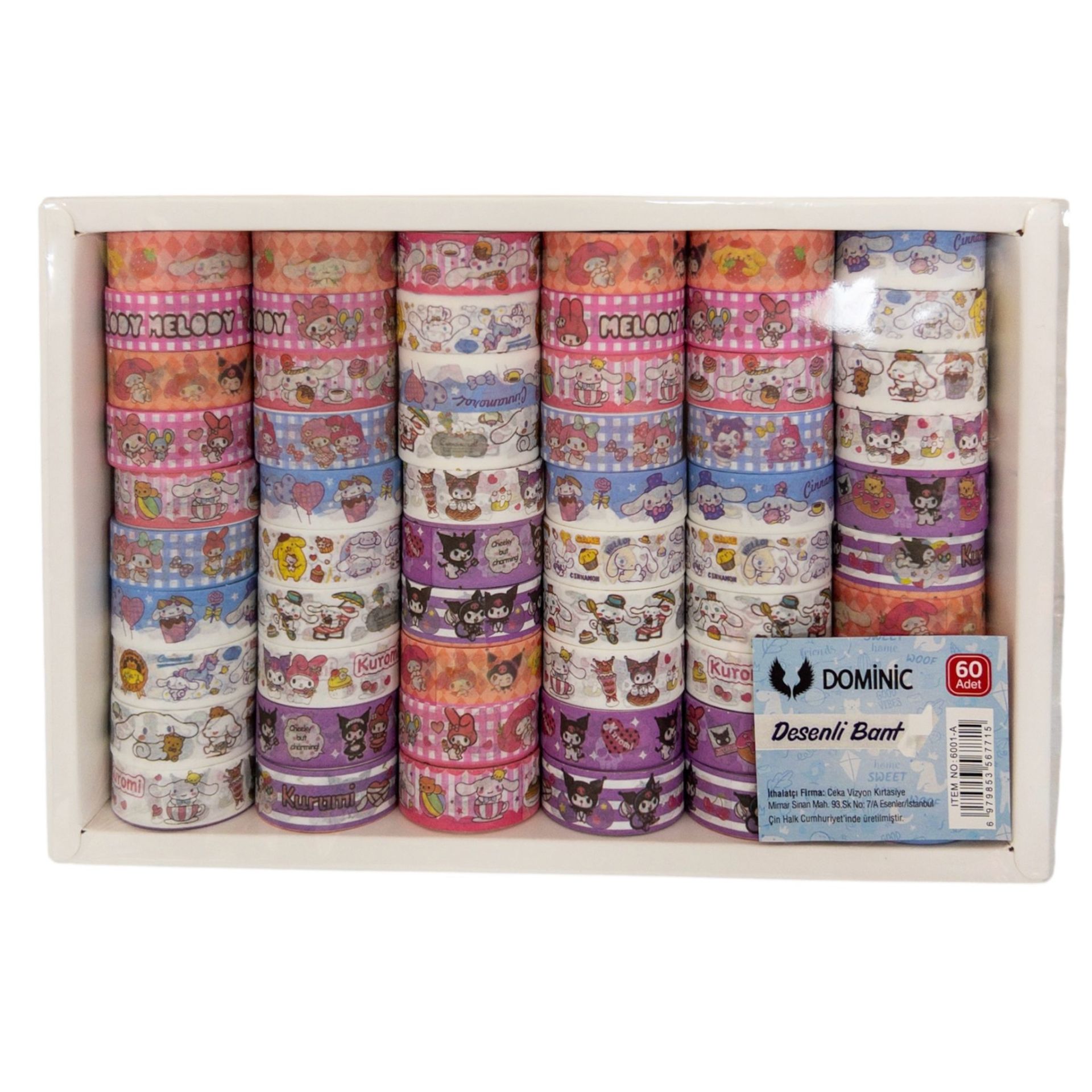 Toptan Kuromi Kağıt Bant