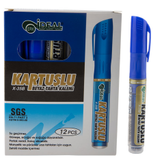Toptan Kartuşlu Tahta Kalemi Mavi