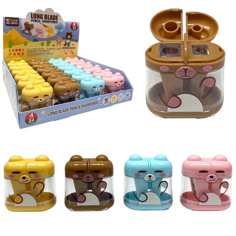 Toptan Beimo Çift Hazneli Kalemtıraş No.58101