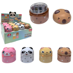 Toptan Beimo Metal Çift Hazneli Kalemtıraş No.6839-A